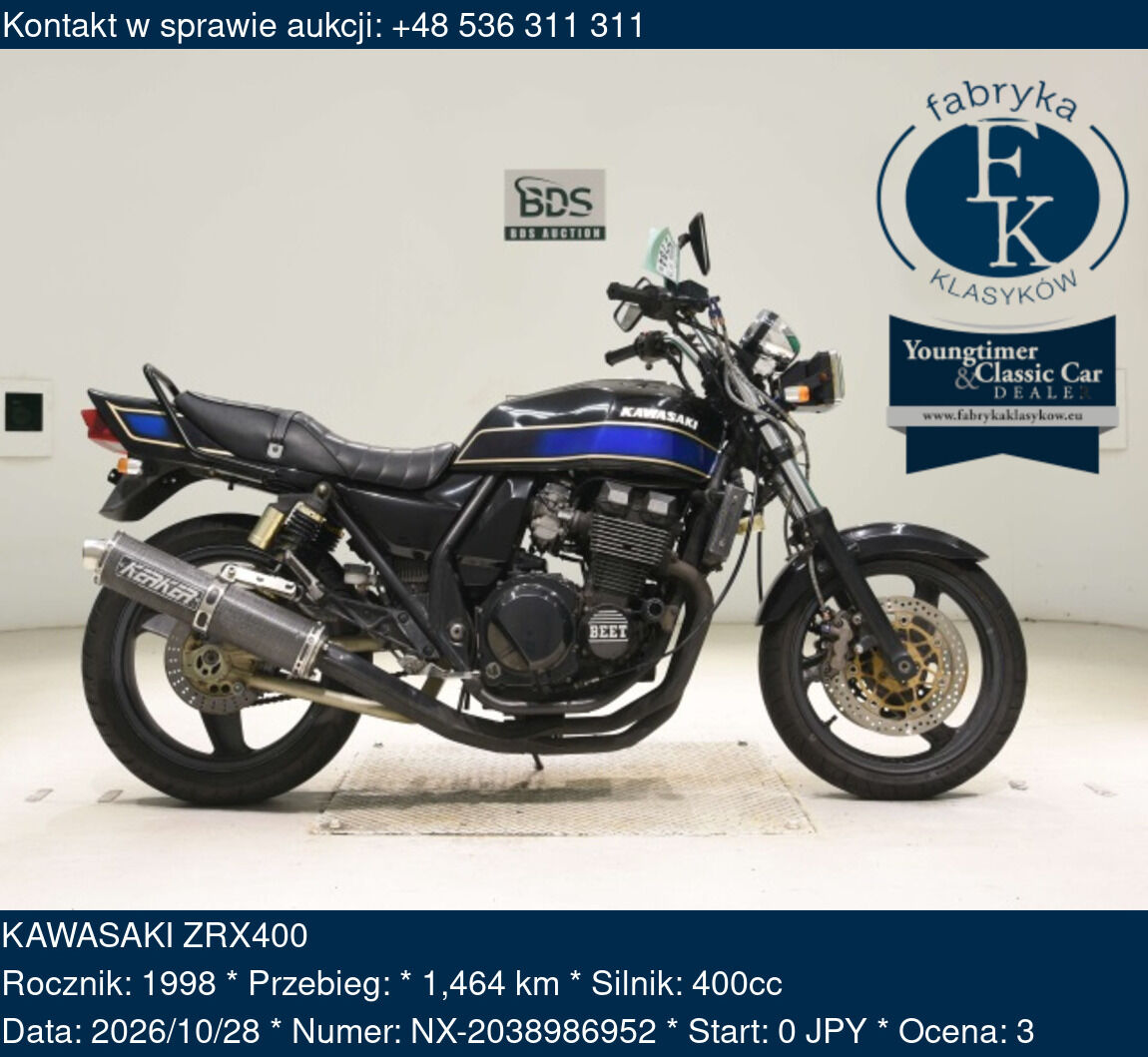 KAWASAKI ZRX400 1998 - zdjęcie 2