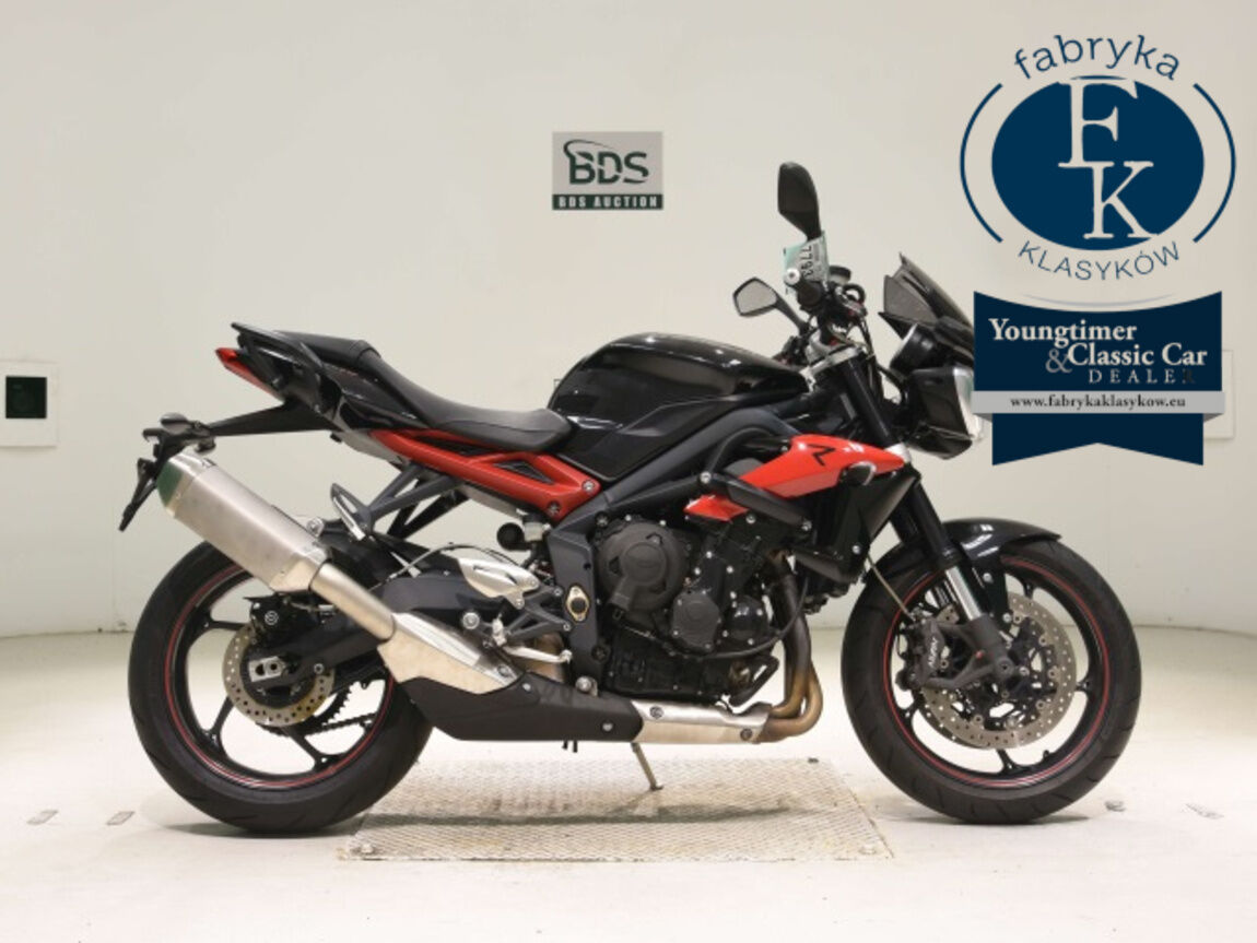 TRIUMPH STREET TRIPLE R 2014 - aukcja, lot NX-2038986961