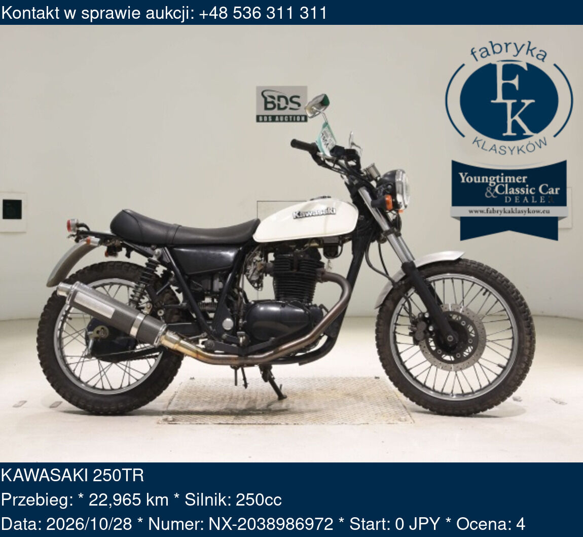 KAWASAKI 250TR  - zdjęcie 2