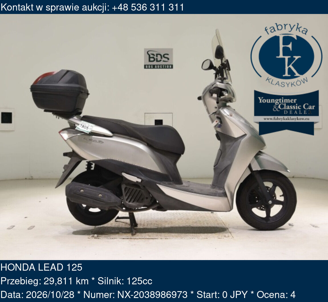 HONDA LEAD 125  - zdjęcie 2