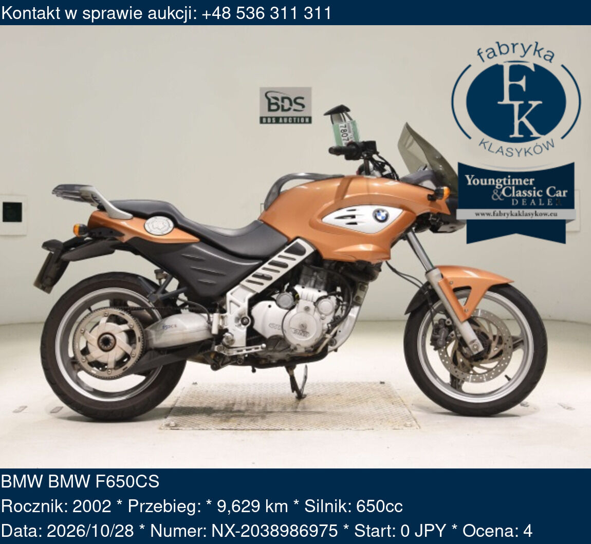 BMW BMW F650CS 2002 - zdjęcie 2