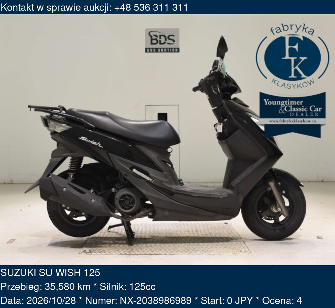 SUZUKI SU WISH 125  - zdjęcie 2