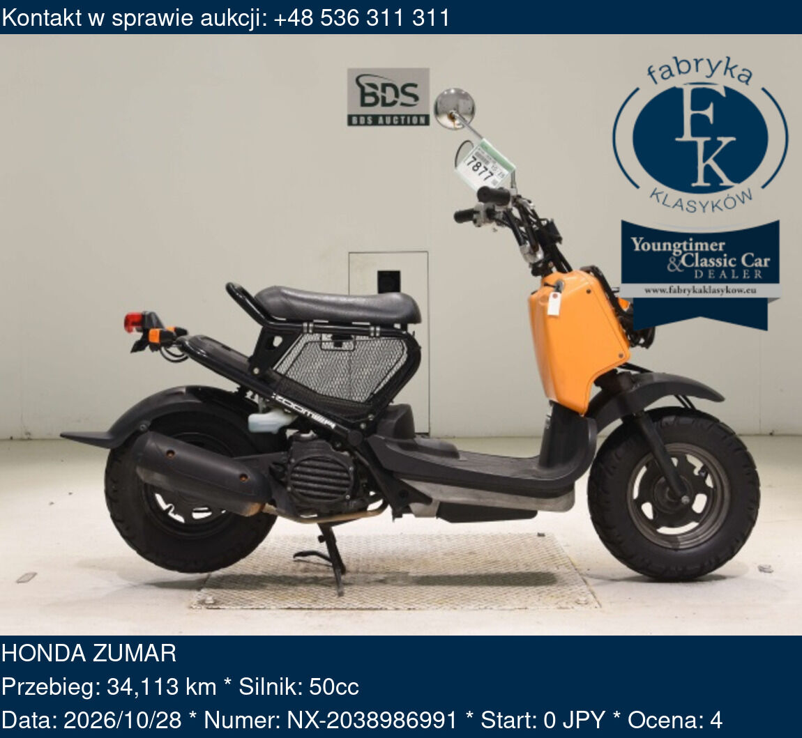 HONDA ZUMAR  - zdjęcie 2