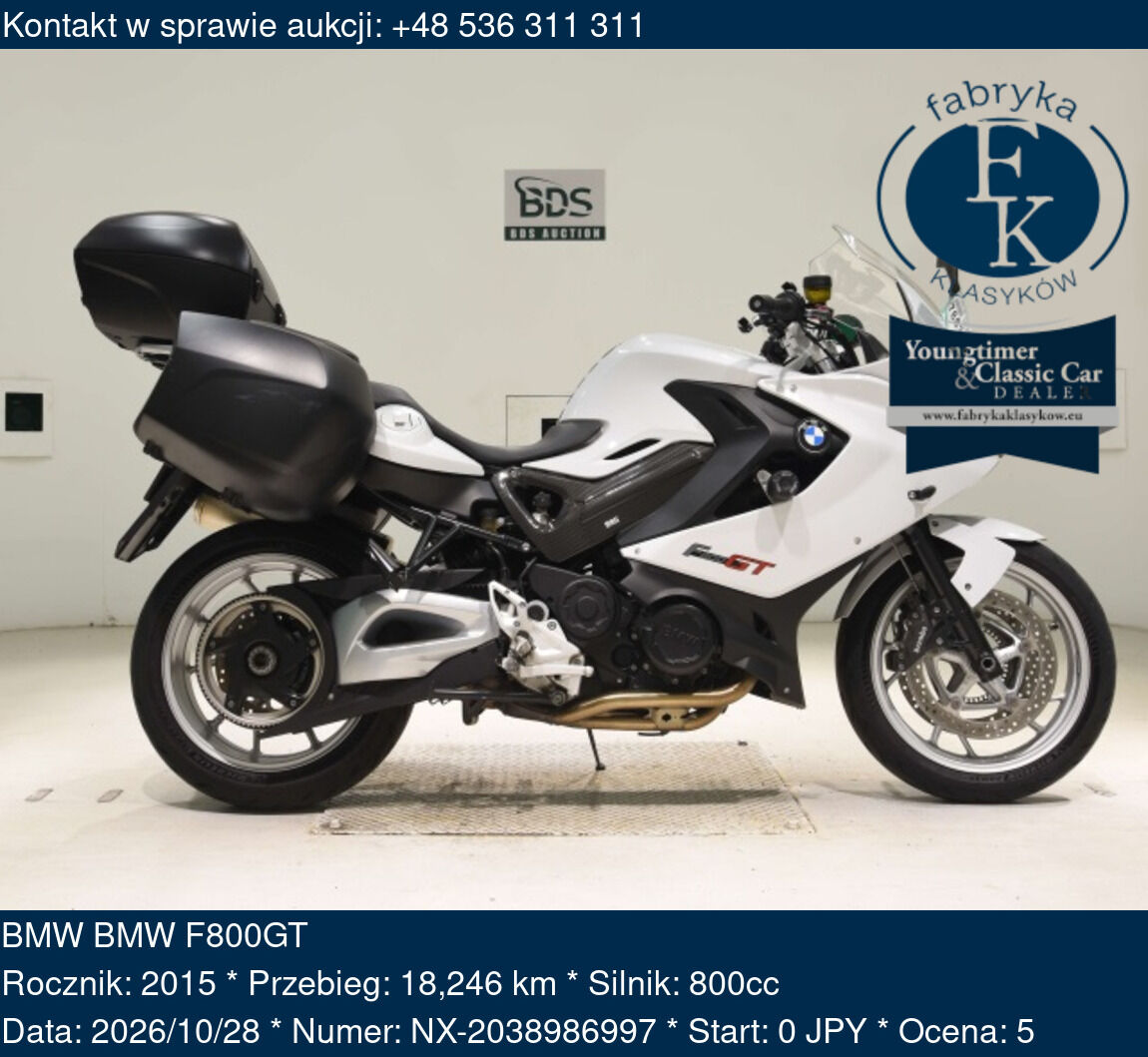 BMW BMW F800GT 2015 - zdjęcie 2