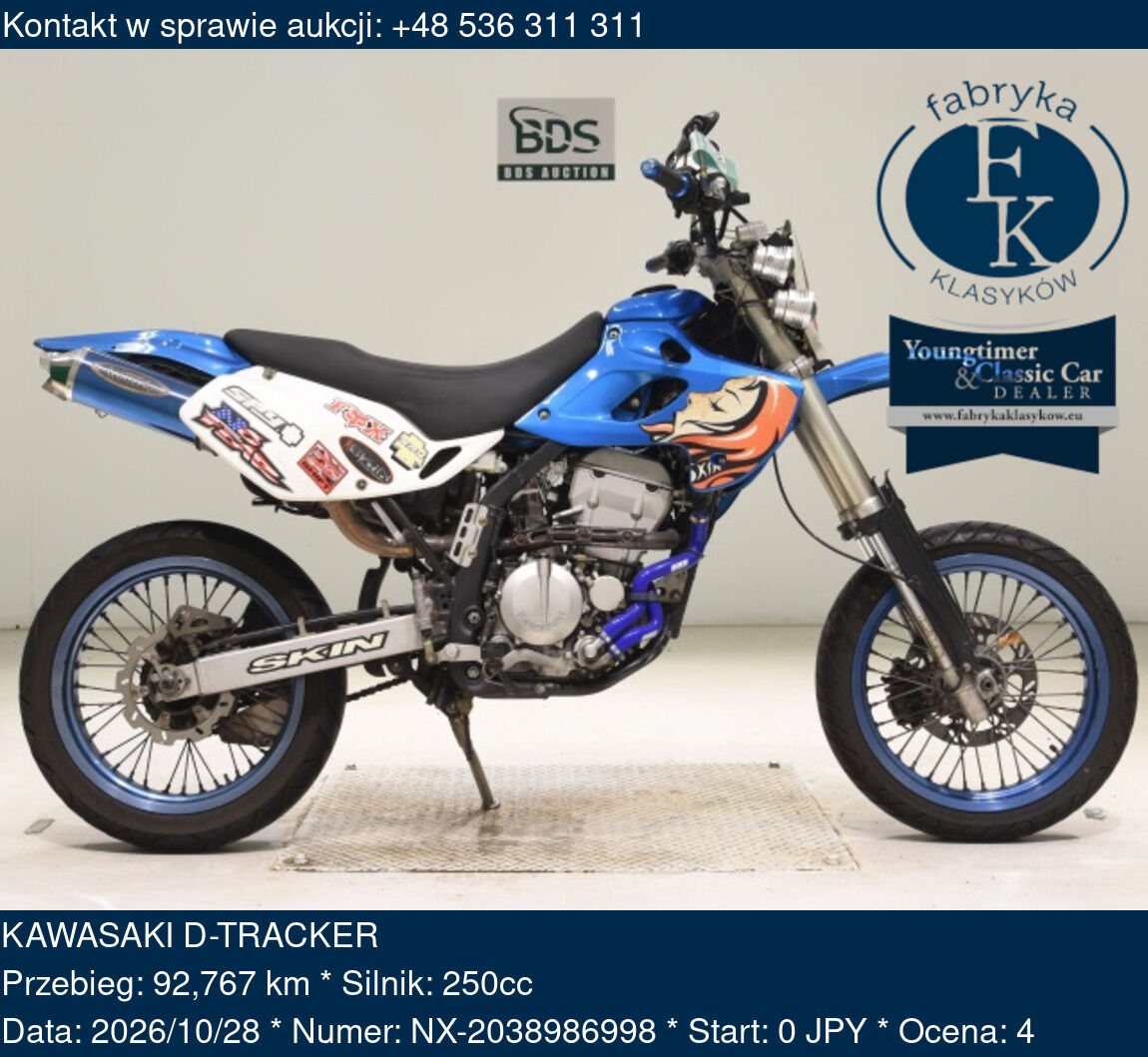 KAWASAKI D-TRACKER  - zdjęcie 2