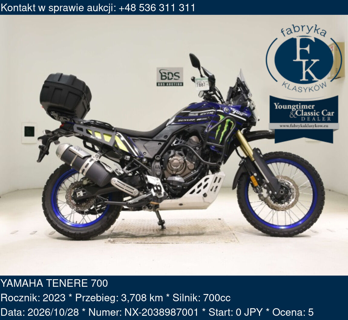 YAMAHA TENERE 700 2023 - zdjęcie 2
