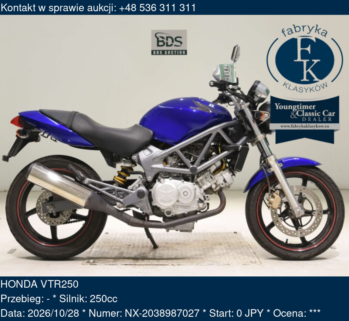 HONDA VTR250  - zdjęcie 2