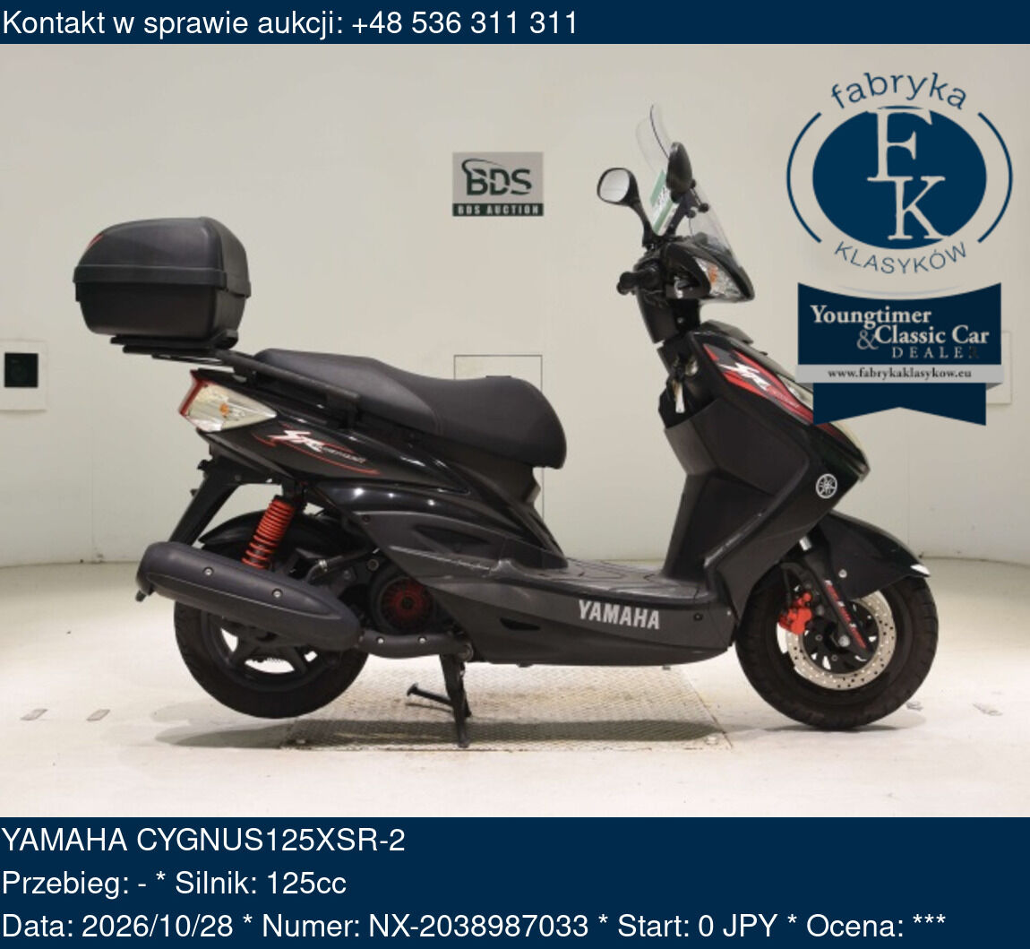 YAMAHA CYGNUS125XSR-2  - zdjęcie 2
