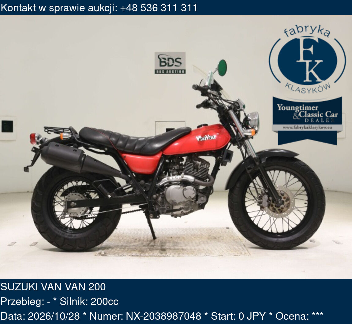 SUZUKI VAN VAN 200  - zdjęcie 2