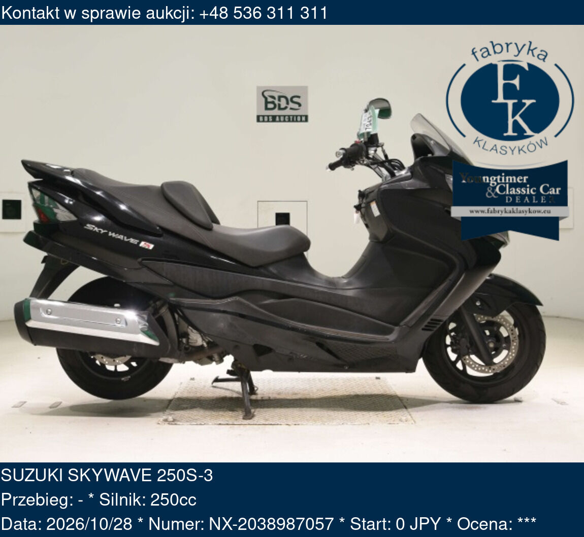 SUZUKI SKYWAVE 250S-3 - zdjęcie 2