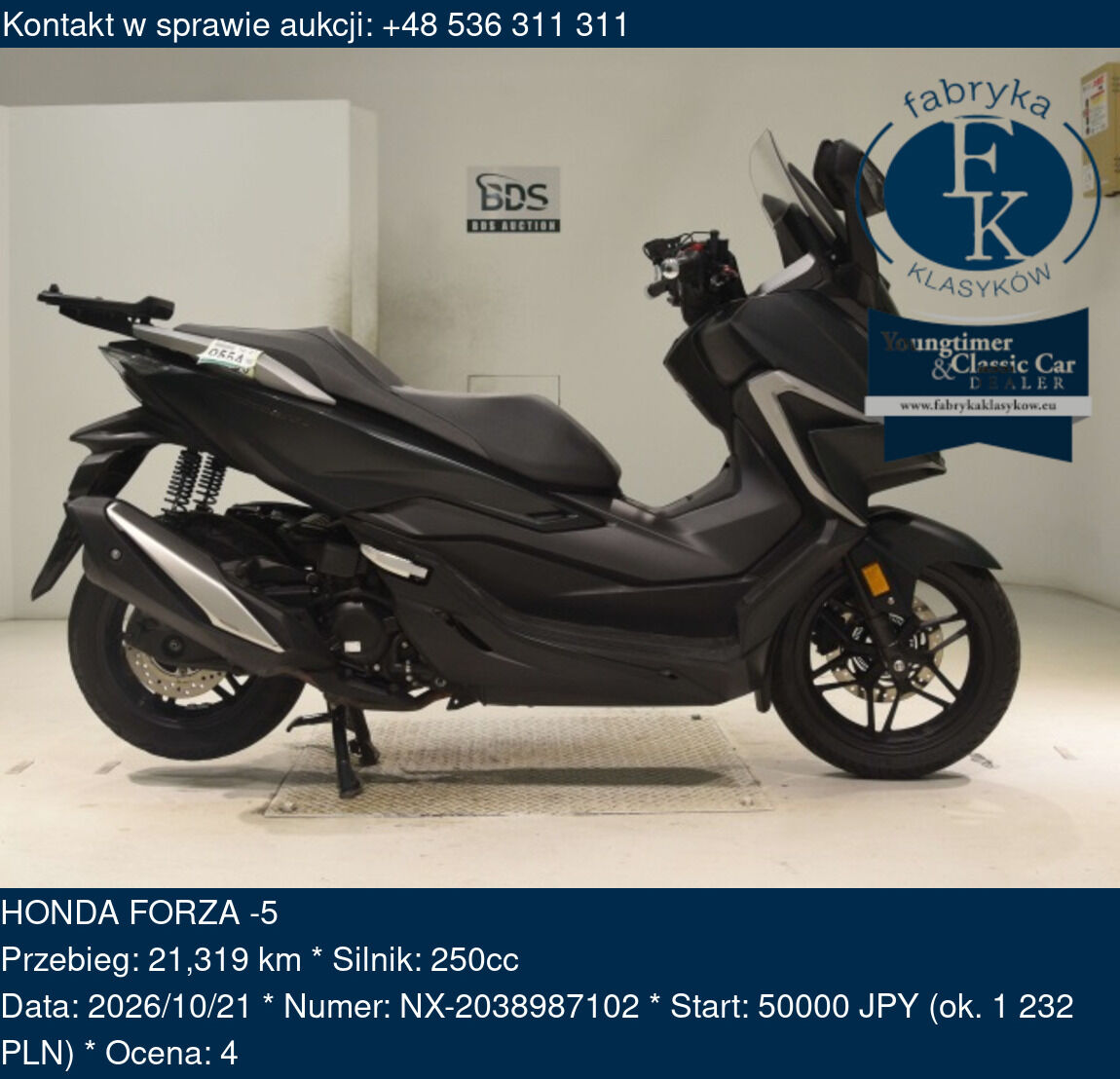 HONDA FORZA -5  - zdjęcie 2