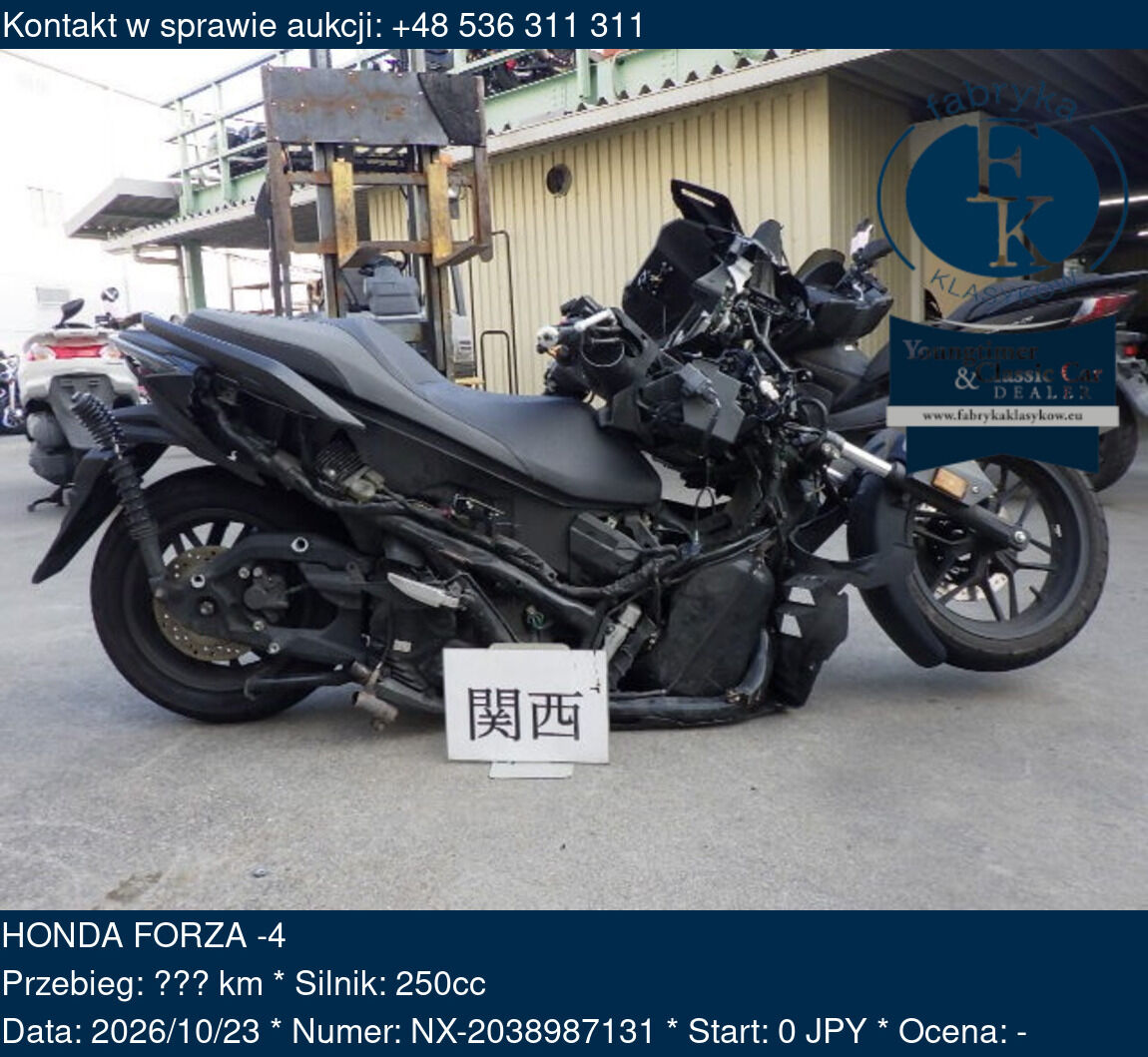HONDA FORZA -4  - zdjęcie 2