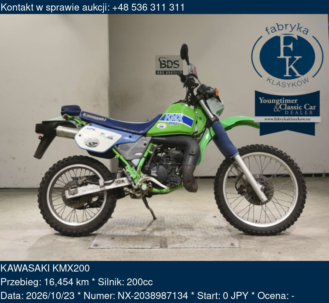 KAWASAKI KMX200  - zdjęcie 2