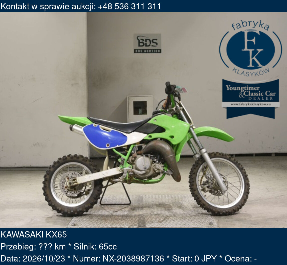KAWASAKI KX65  - zdjęcie 2