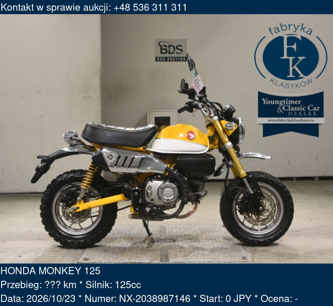 HONDA MONKEY 125  - zdjęcie 2