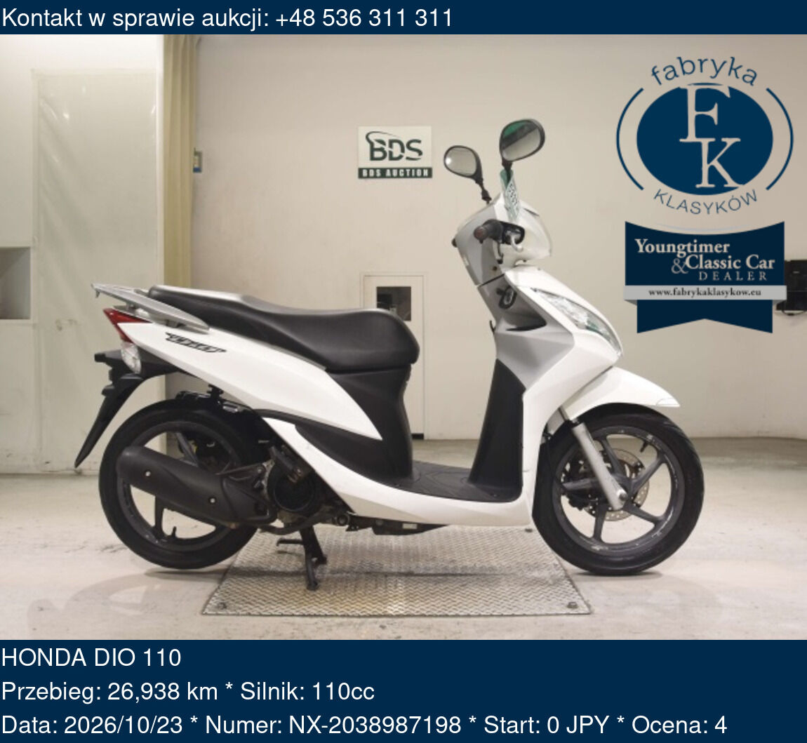 HONDA DIO 110  - zdjęcie 2