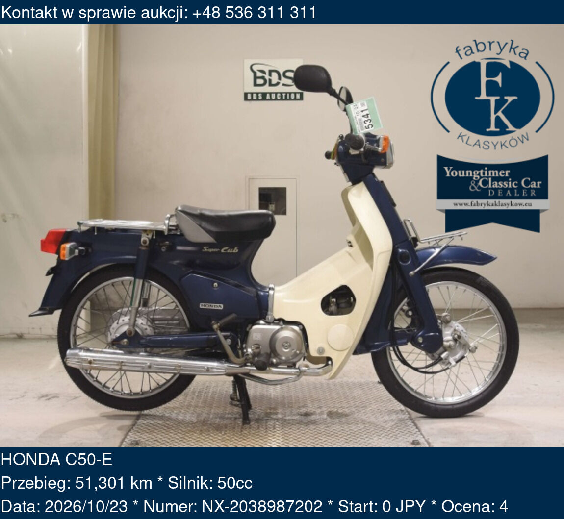 HONDA C50-E  - zdjęcie 2