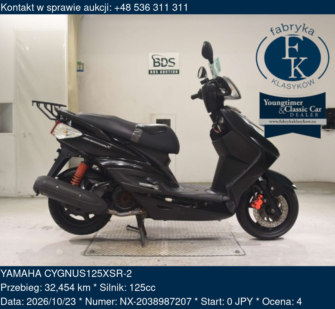 YAMAHA CYGNUS125XSR-2  - zdjęcie 2