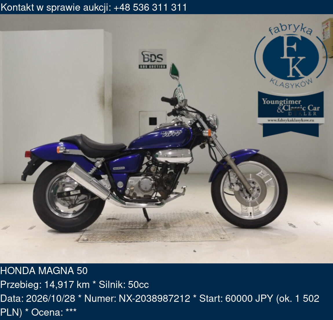 HONDA MAGNA 50  - zdjęcie 2