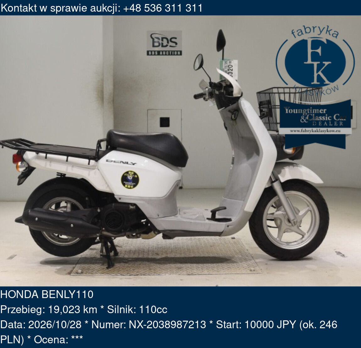 HONDA BENLY110  - zdjęcie 2