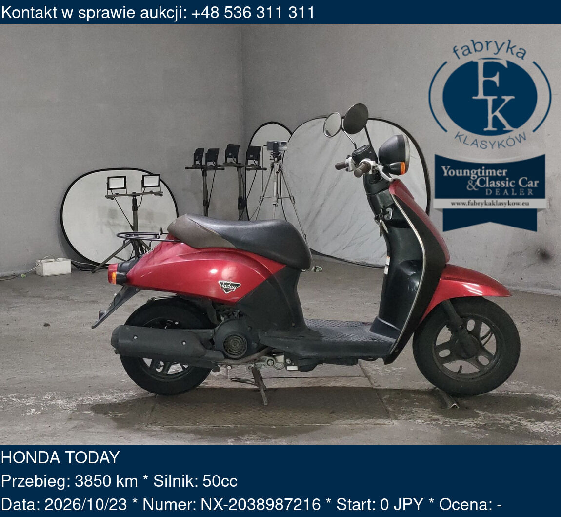 HONDA TODAY  - zdjęcie 2