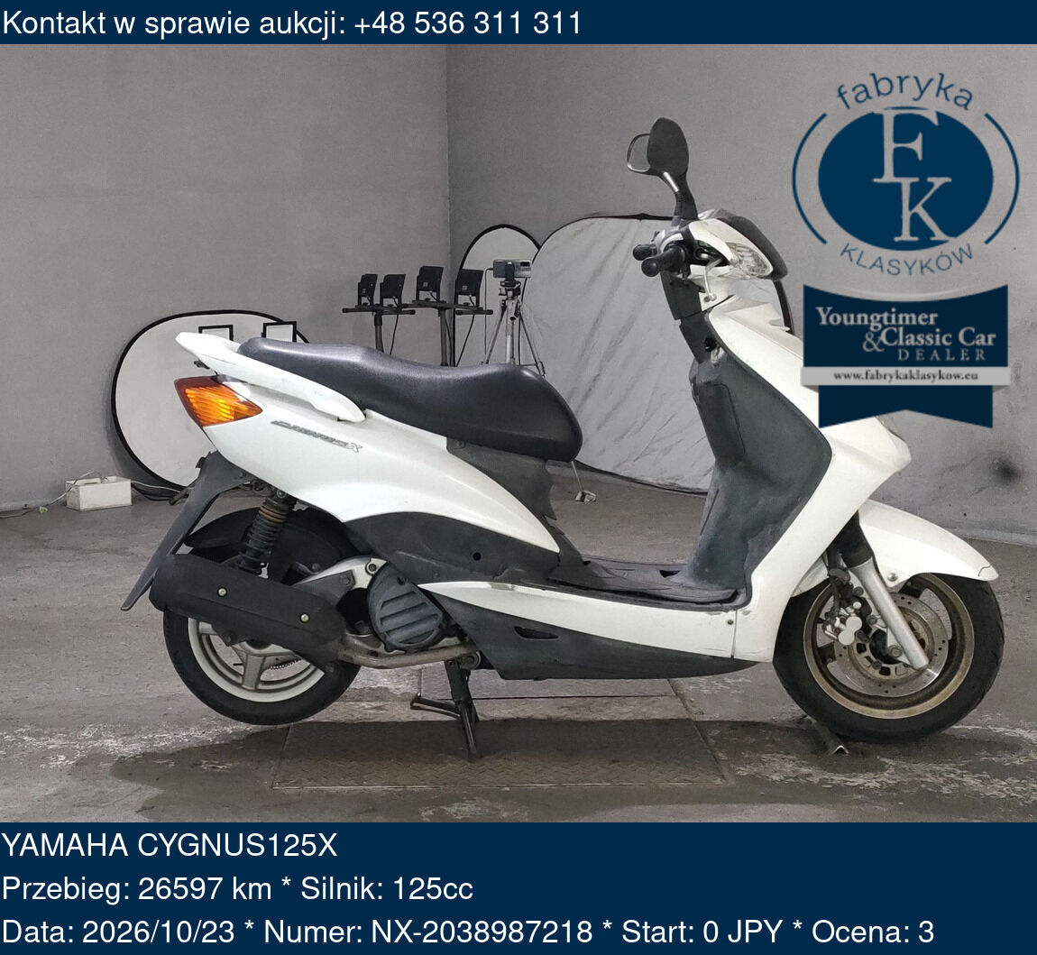 YAMAHA CYGNUS125X  - zdjęcie 2