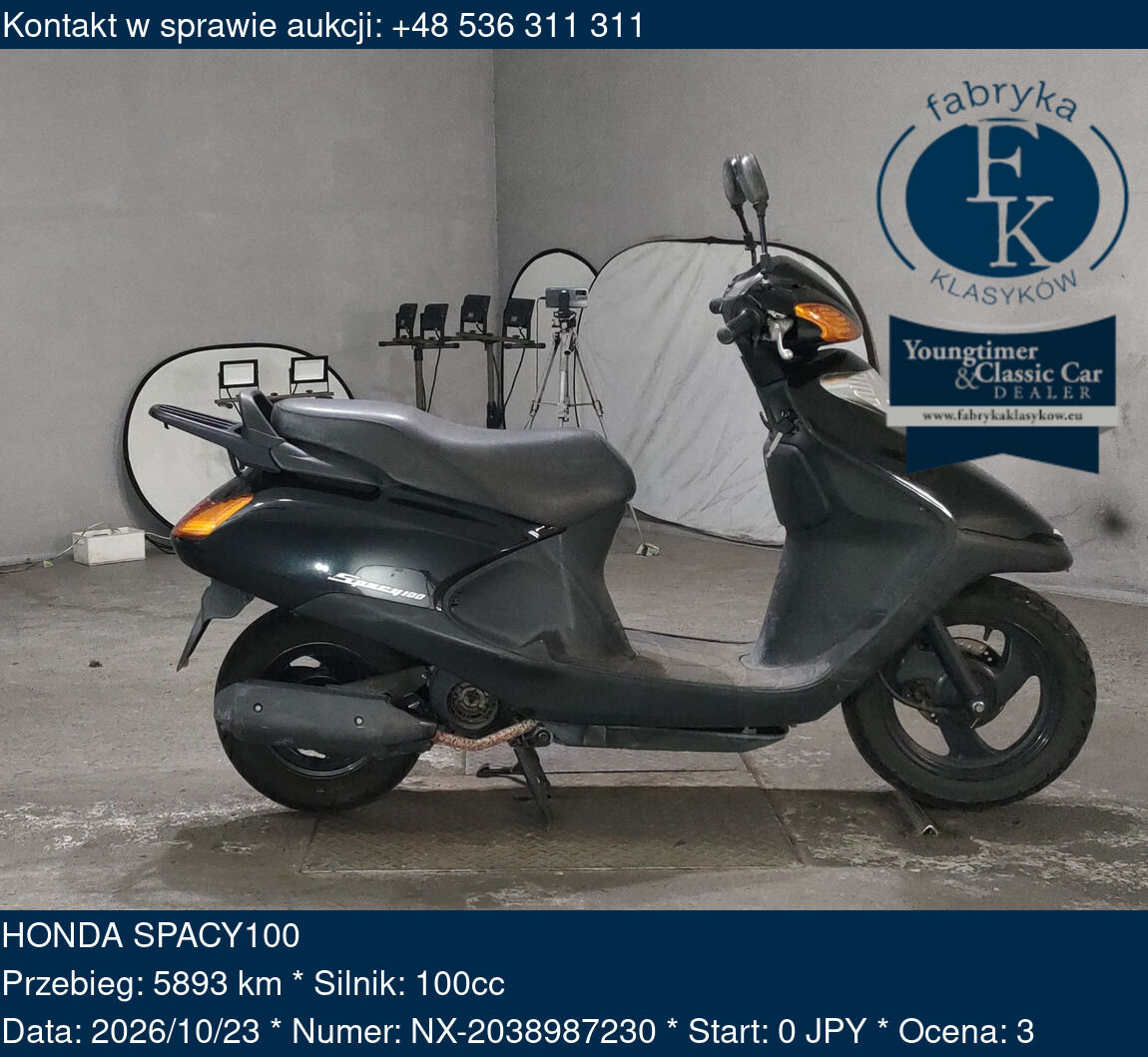 HONDA SPACY100 - zdjęcie 2