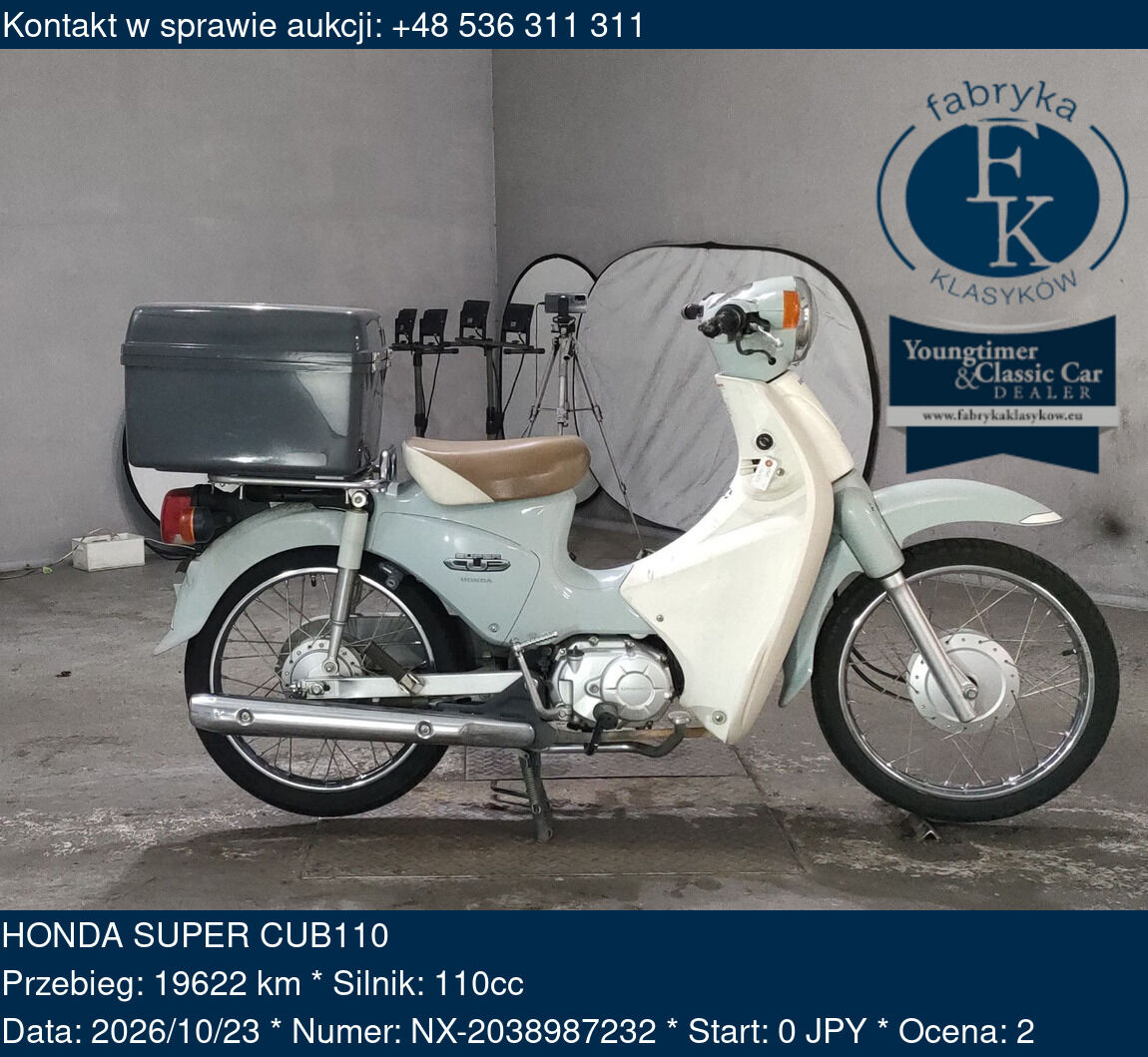 HONDA SUPER CUB110  - zdjęcie 2
