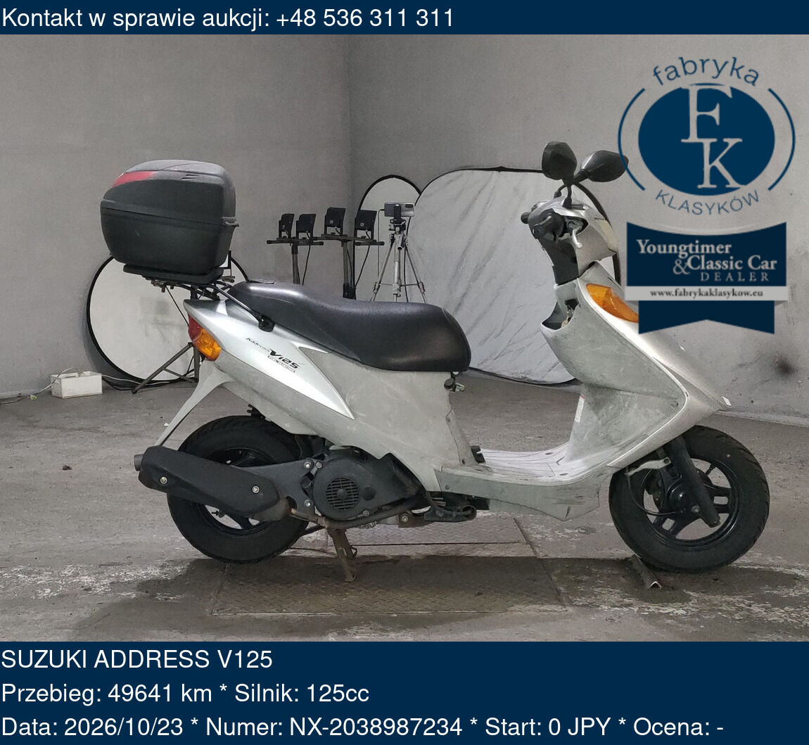 SUZUKI ADDRESS V125 - zdjęcie 2