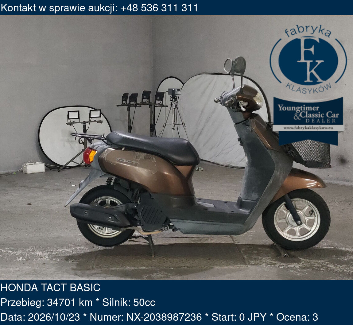 HONDA TACT BASIC  - zdjęcie 2