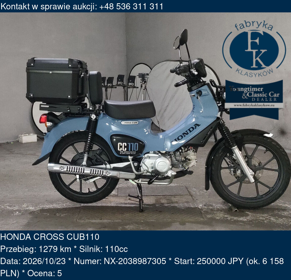 HONDA CROSS CUB110  - zdjęcie 2