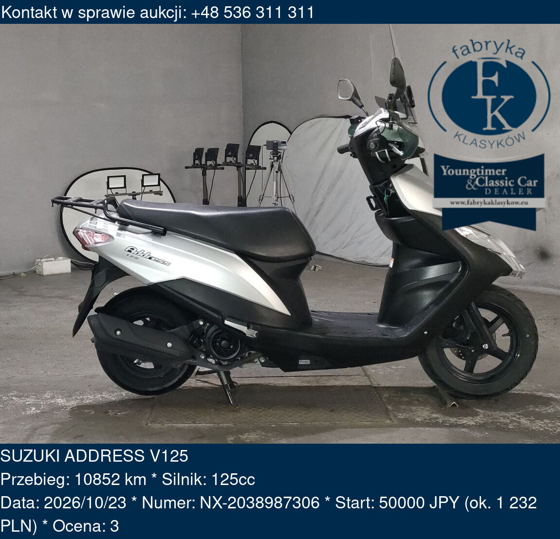 SUZUKI ADDRESS V125  - zdjęcie 2