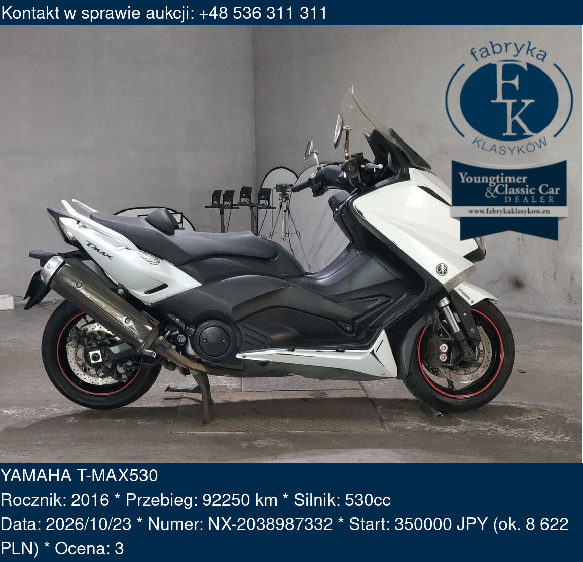 YAMAHA T-MAX530 2016 - zdjęcie 2