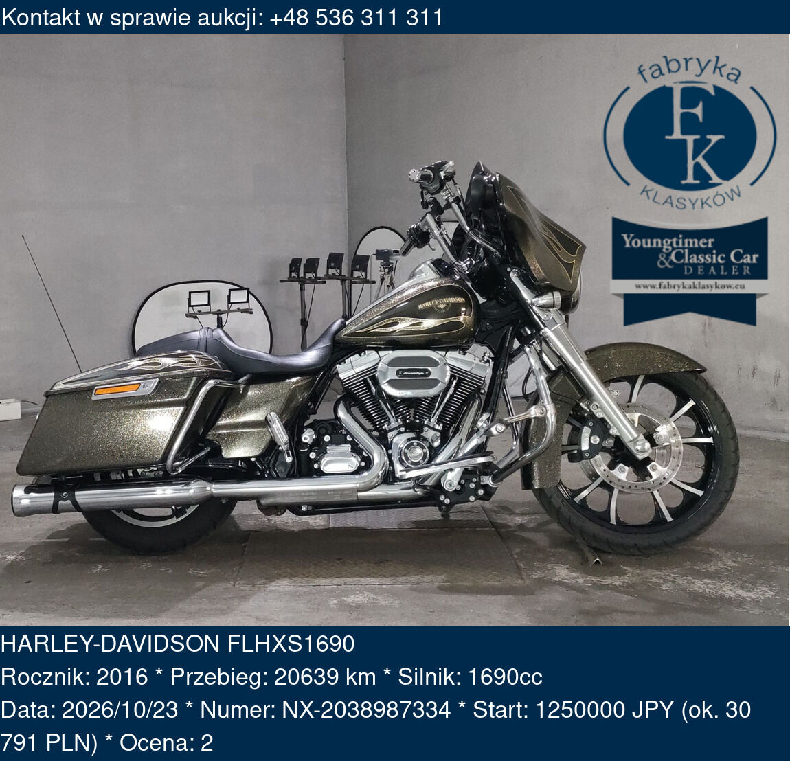 HARLEY-DAVIDSON FLHXS1690 2016 - zdjęcie 2