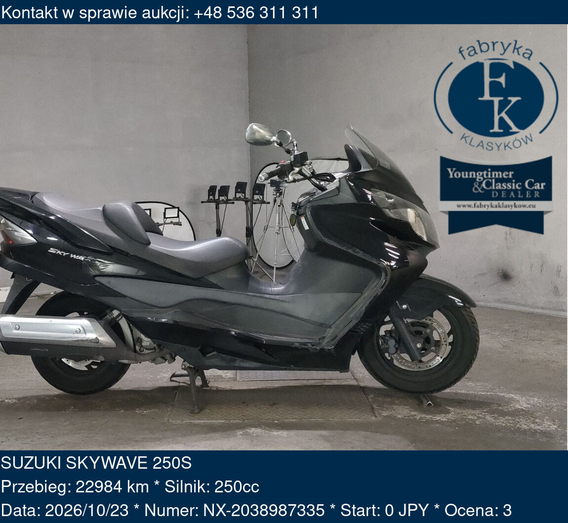 SUZUKI SKYWAVE 250S - zdjęcie 2