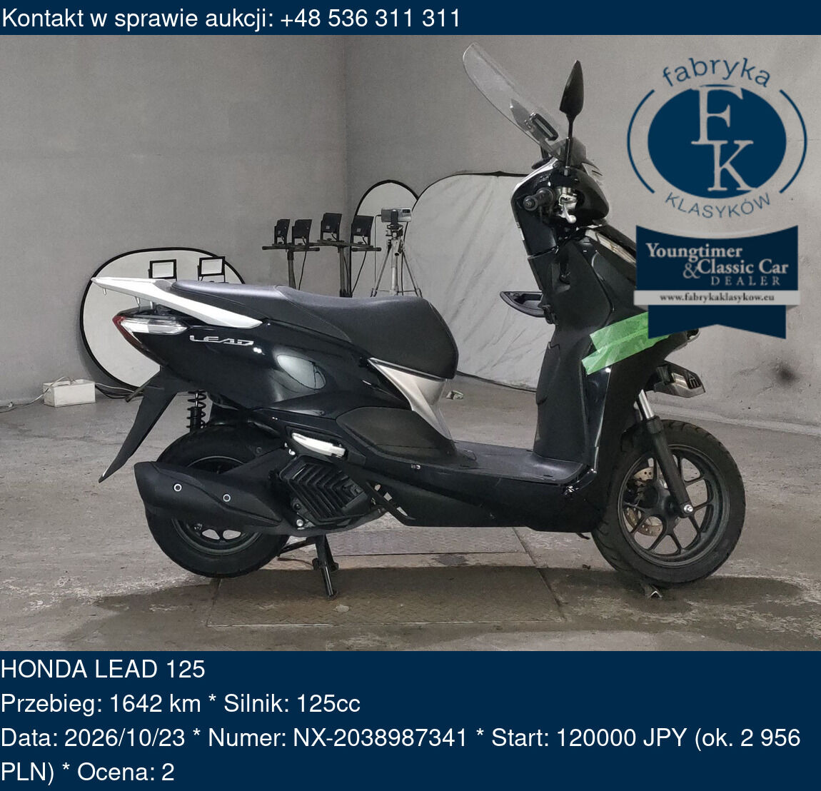 HONDA LEAD 125 - zdjęcie 2