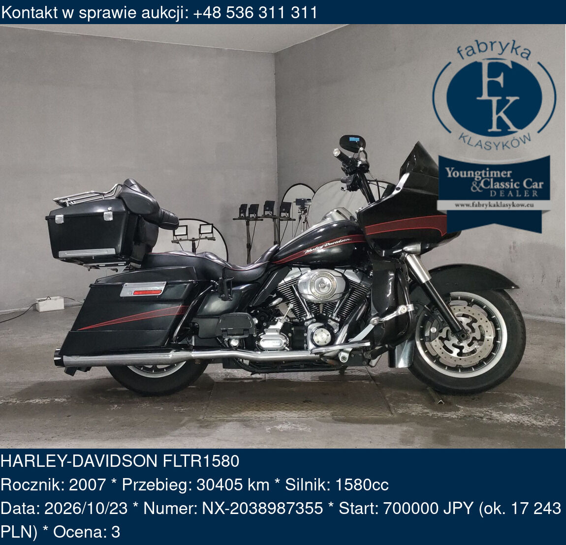 HARLEY-DAVIDSON FLTR1580 2007 - zdjęcie 2