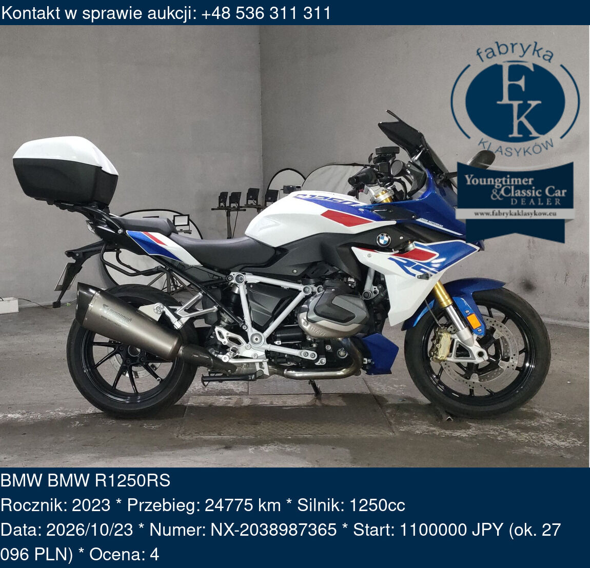 BMW BMW R1250RS 2023 - zdjęcie 2