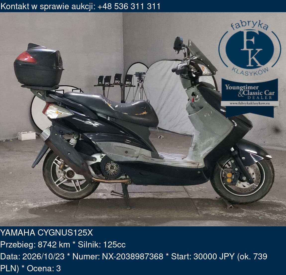 YAMAHA CYGNUS125X  - zdjęcie 2