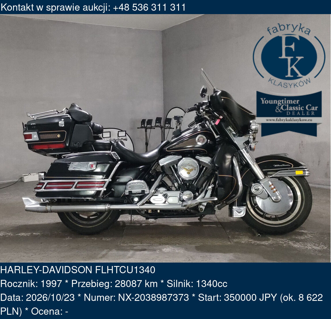 HARLEY-DAVIDSON FLHTCU1340 1997 - zdjęcie 2
