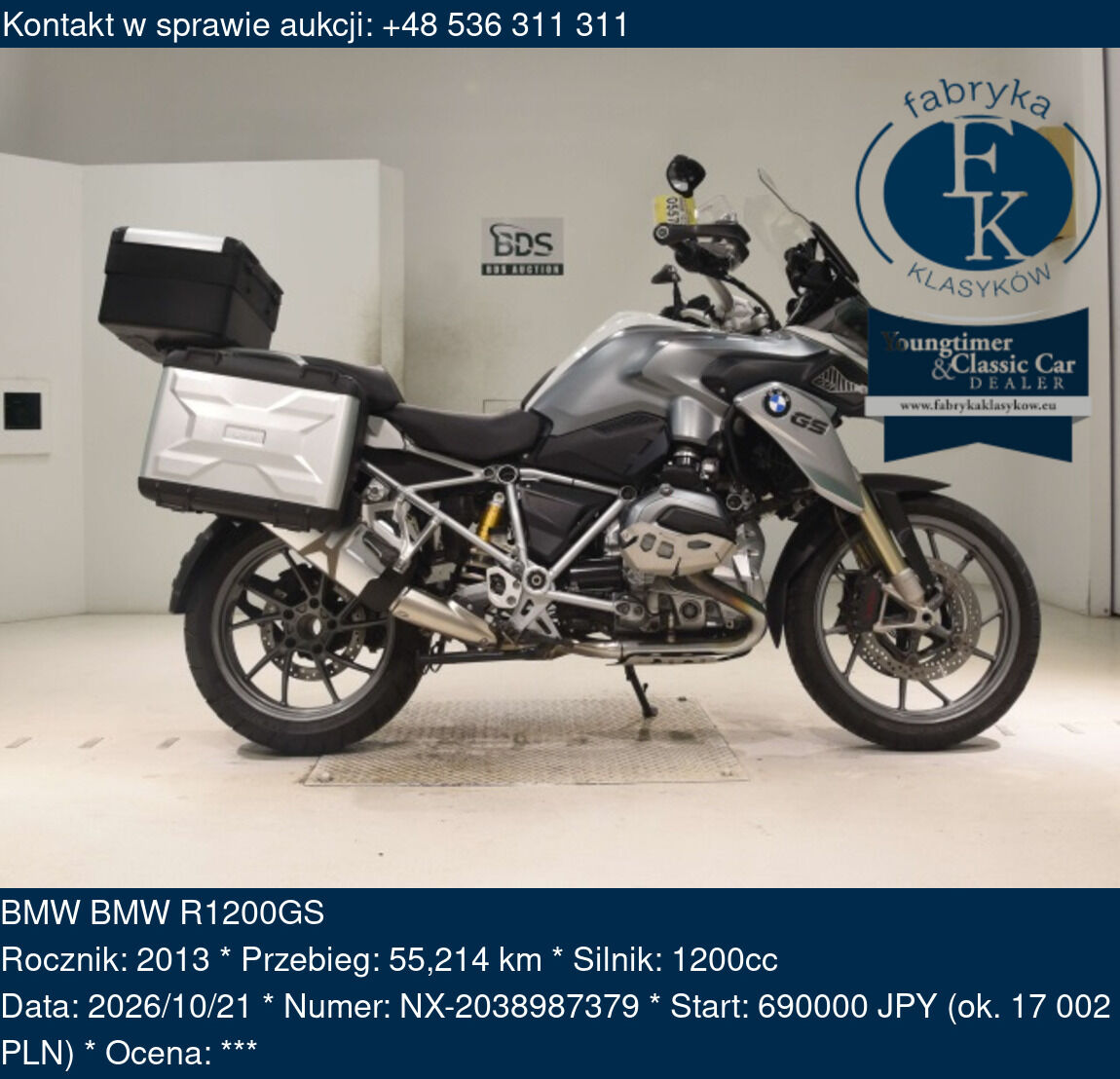 BMW BMW R1200GS 2013 - zdjęcie 2