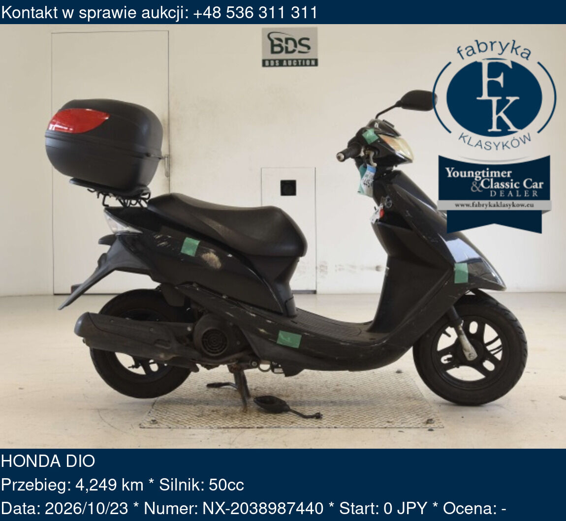 HONDA DIO  - zdjęcie 2