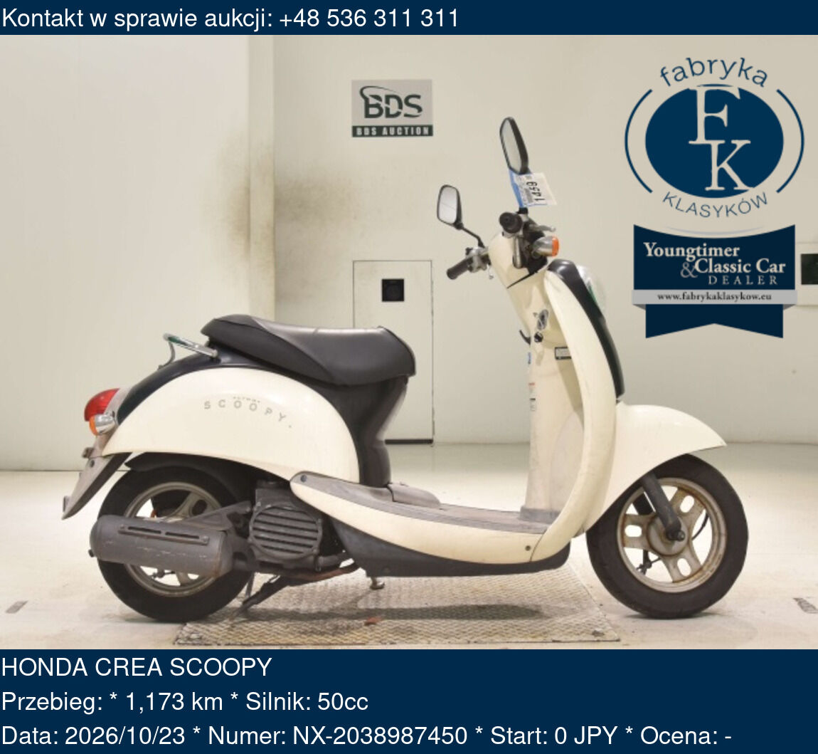 HONDA CREA SCOOPY  - zdjęcie 2