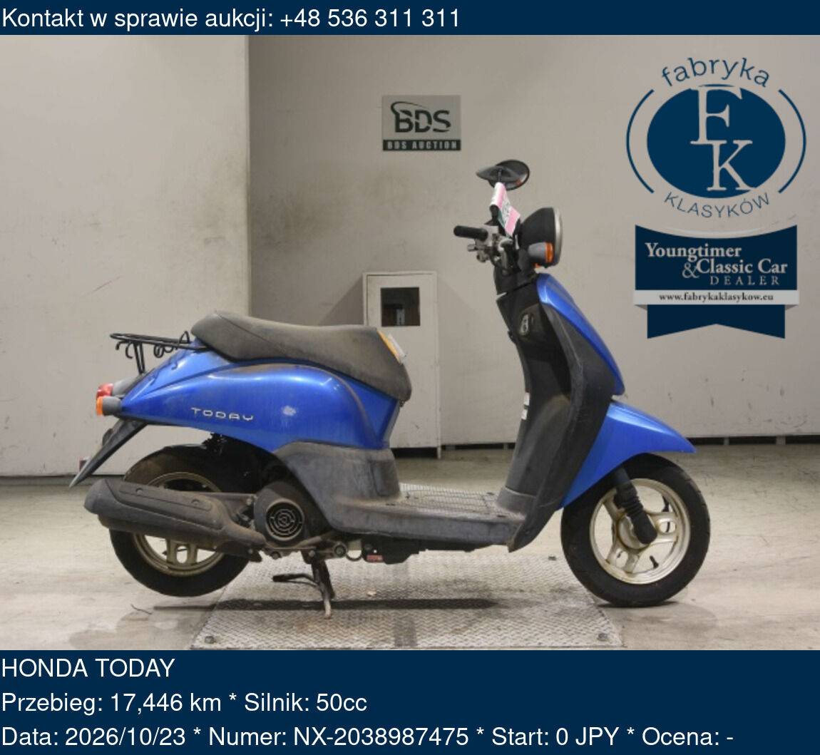 HONDA TODAY  - zdjęcie 2