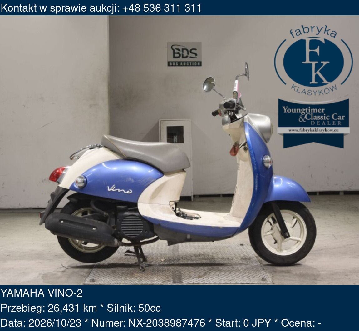 YAMAHA VINO-2  - zdjęcie 2