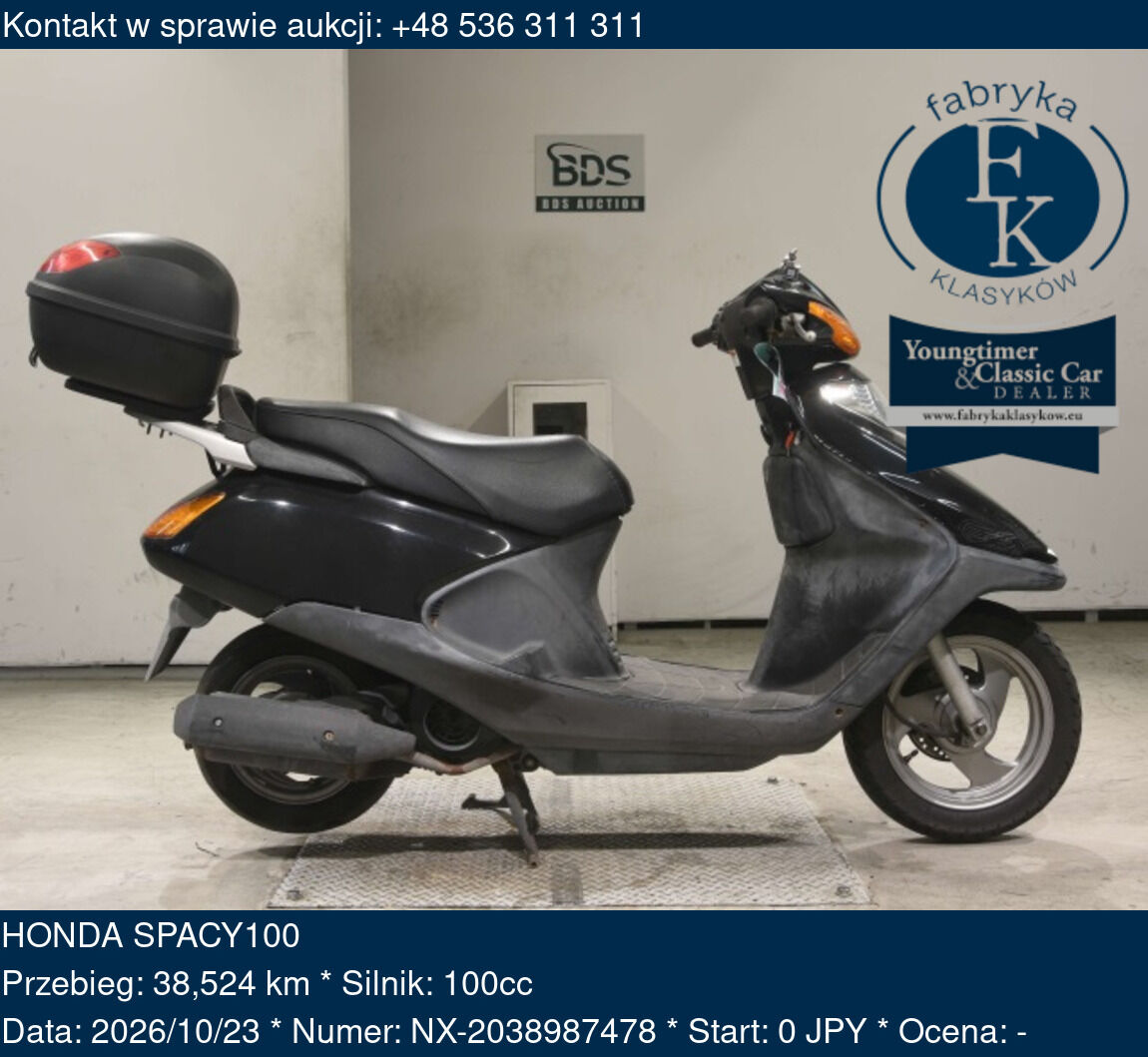 HONDA SPACY100  - zdjęcie 2