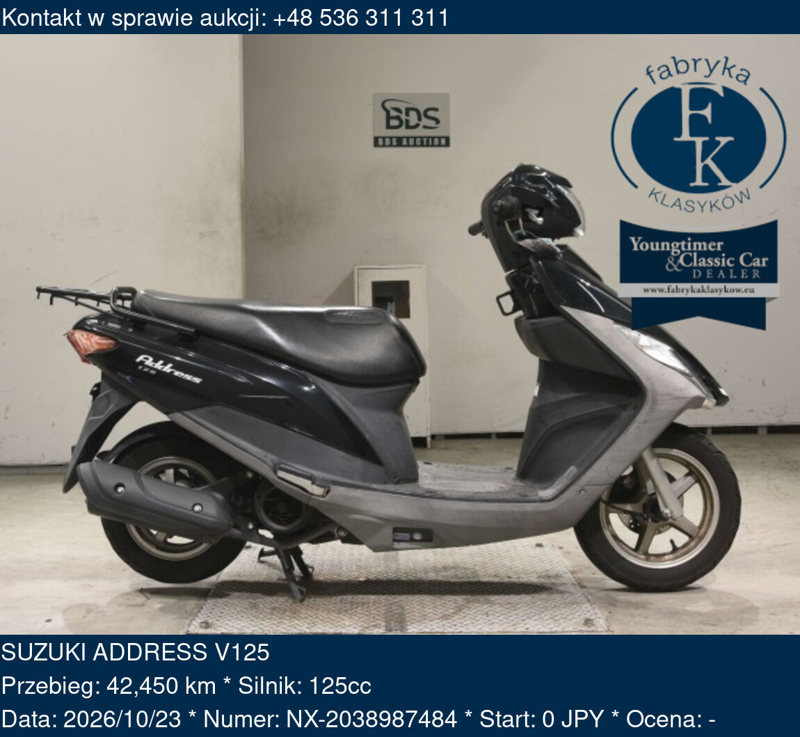 SUZUKI ADDRESS V125  - zdjęcie 2
