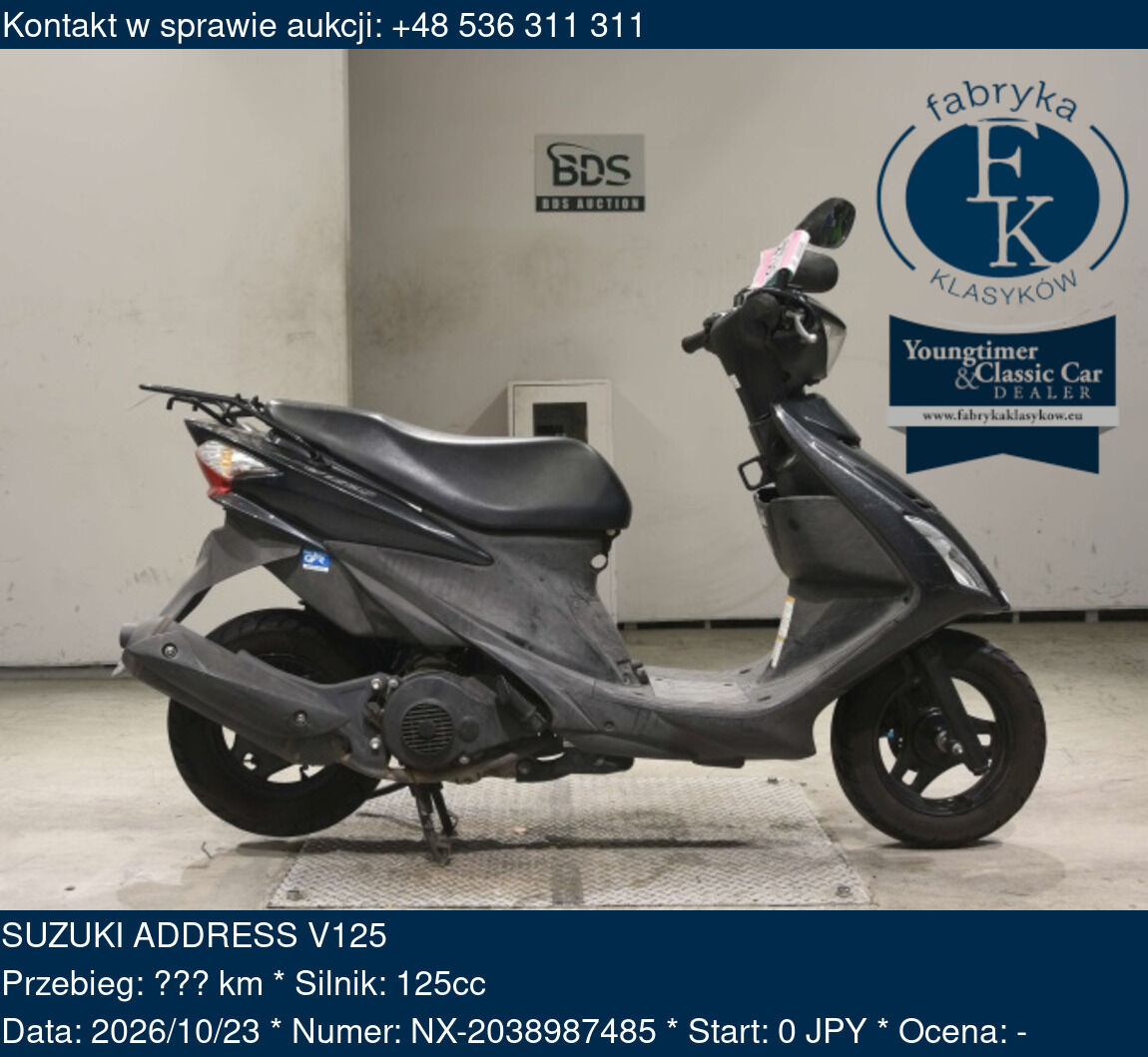 SUZUKI ADDRESS V125  - zdjęcie 2