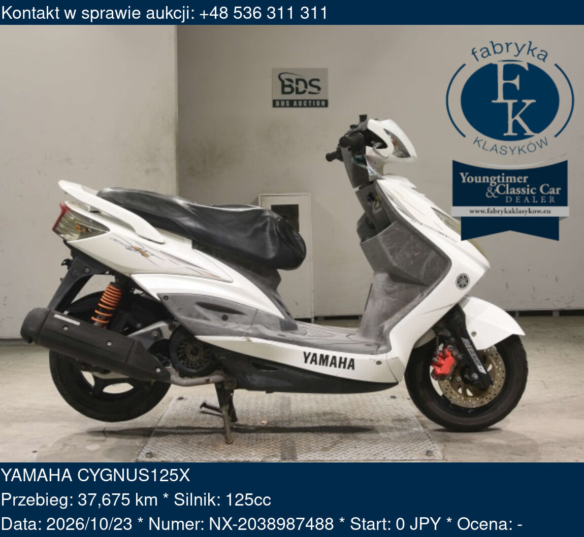 YAMAHA CYGNUS125X  - zdjęcie 2