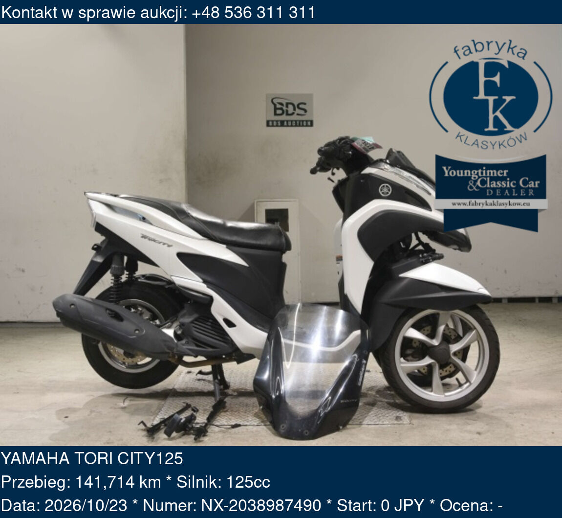 YAMAHA TORI CITY125  - zdjęcie 2